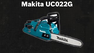 AkkuKettensäge Makita UC022G UC022GZ  TEST  Deutsch [upl. by Saiff]