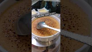 Recette Creme Brulee  en 1 min ICI👆 cremebrulee recette patisserie [upl. by Kinnon]