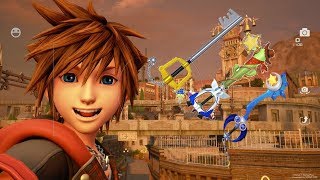 How To Unlock All Keyblades In Kingdom Hearts 3 [upl. by Eerdua]