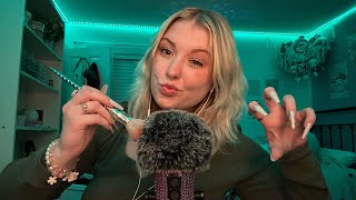 ASMR Mic Triggers Mic Scratching Tapping and Brushing  Fully Mic Cover and Bugs🐛🩷 Day 5🎄✨ [upl. by Pinchas]