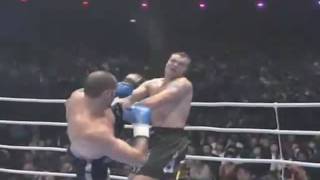 Feitosa vs Schilt highkick 2007 WGP Quarter Finals [upl. by Leohcin]