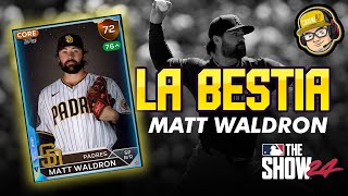 MATT WALDRON SE COME A SU RIVAL MIRALO ASTA EL FINAL MLB THE SHOW 24 [upl. by Aidnac]