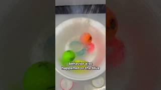 What happens to golf balls in liquid nitrogen ⛳️🧪🥶 [upl. by Mistrot]