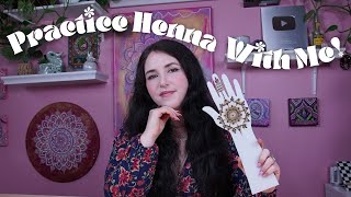 3 Henna Designs For Beginners  Henna Tutorial ✨ RealTime Speed ✨ [upl. by Meldoh]