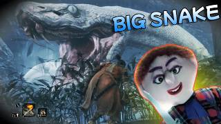 When Sekiro Gives You A Very Big Snake  SEKIRO  Part 5 [upl. by Adnarym96]