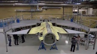 Gripen E test aircraft production [upl. by Damal700]