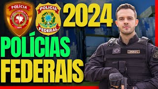 Concursos Policiais FEDERAIS 3 OPORTUNIDADES INCRÍVEIS PARA 2024 [upl. by Ransom]