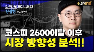 코스피 2600이탈 이후 시장 방향성 분석   이안 전문가 [upl. by Ayk]