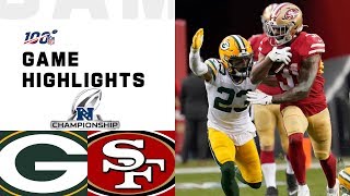 Packers vs 49ers NFC Championship Highlights  NFL 2019 Playoffs [upl. by Aloysius]