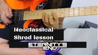 Eternitys End  Neoclassical Lesson  TAB [upl. by Lechner]