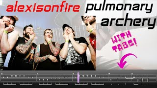 Pulmonary Archery by Alexisonfire  GUITAR 1 TUTORIAL WITH TABS [upl. by Llednol469]