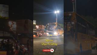 Night sleeper busesbuslover busmania siliguri nightbus shortsfeed [upl. by Paula]