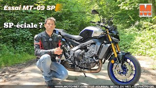 Essai Yamaha MT09 SP 2024  vraiment SPéciale [upl. by Ainessey]