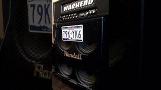 Randall Warhead WH3001 gen  Washburn 333 BJ  Boss MT Dimebag Darrell [upl. by Delwin]