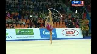 Evgenia Kanaeva Hoop Final Moscow GP 2012 [upl. by Alegre]