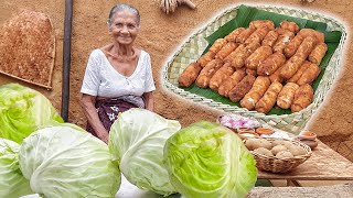 Crispy Cabbage Rolls  Cabbage Rolls  Cabbage Rolls Recipe  Cabbage Rolls Fried [upl. by Cairns]