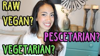 My Diet From Raw Vegan to Pescatarian [upl. by Ydollem]