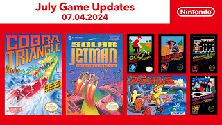 NES – July 2024 Game Update – Nintendo Switch Online [upl. by Beaulieu]