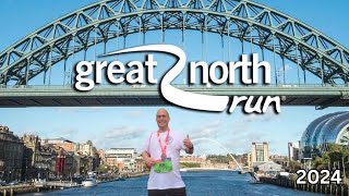 The Great North Run 2024 – The Worlds Biggest Half Marathon [upl. by Rozanna]