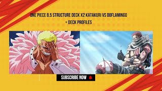 Double Structure Deck Battle Doffy VS Katakuri [upl. by Zirtaeb673]