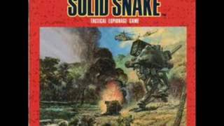 Theme Of Solid Snake  Metal Gear 2 MSX [upl. by Helban]