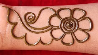 glamorize arabic mehndi design for wedding functions  simple henna  new arebic mehendi mehandi [upl. by Eniron]