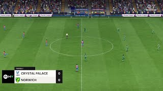 Crystal Palace vs Norwich City 27082024 EFL Cup EA FC 24 [upl. by Peltier]