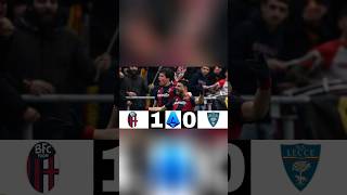 Bologna 10 LecceBologna vs Lecce All goals amp Highlights Serie A Liga Italia short sportnews [upl. by Assylem]