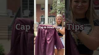 How to wear your cap and gown 🎓🙌 graduation shorts tipsandtricks commencement [upl. by Dougie411]