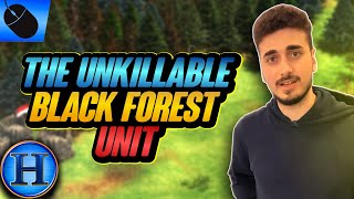 The UNKILLABLE Black Forest Unit  AoE2 [upl. by Grekin]