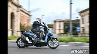 Test  Piaggio Beverly 300  400  2021 [upl. by Trefler]