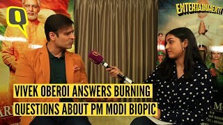 ToughTalk Vivek Oberoi Talks About The Controversial PM Modi Biopic The Quint [upl. by Ahsiyk]