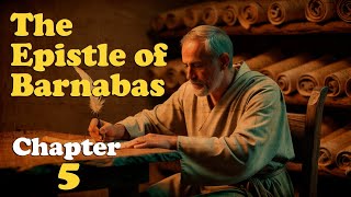 THE EPISTLE OF BARNABAS  Chapter 5  Audio amp Text [upl. by Letti]