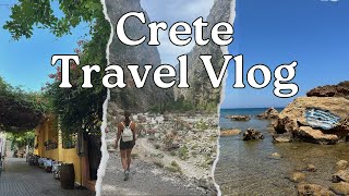 CRETE Travel Vlog  Explore  Holiday  Greece [upl. by Nivri73]