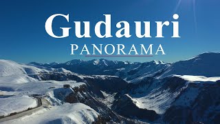 Gudauri Panorama  4K [upl. by Lleynad]