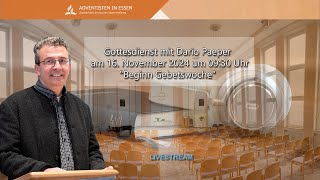 Gottesdienst mit Dario Paeper am 16 November 2024 um 0930 Uhr [upl. by Nikola94]