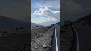 Rohtang update 18th Oct 2024 rohtang travel keylong himalayas indianstates rohtangpassmanali [upl. by Yesac300]