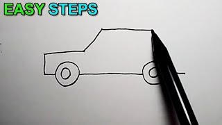 How to draw a BUGATTI CHIRON PUR SPORT 2021  drawing Bugatti Chiron 2020 sports car [upl. by Einnal47]