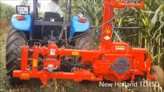 New Holland TD75D ve sıra bağımsız ÖZBUDAK silaj makinası [upl. by Lithea]