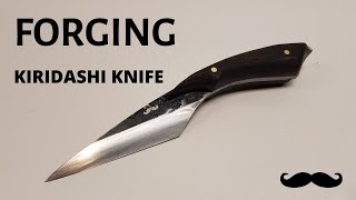 Knife Making  Forging Kiridashi Knife [upl. by Glaser]