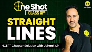 Straight Lines One Shot Maths  Class 11th Maths NCERT Solution with Ushank Sir Science and Fun [upl. by Esiocnarf]