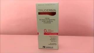 Review of Truederma Absolute Radiance English  ClickOnCare [upl. by Daile511]