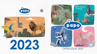 Papo ® Katalog  Catalog  Catalogue 2023  Review  alle Neuheiten  new reveals Deutsch  German [upl. by Scot362]