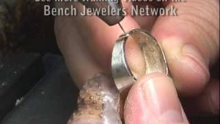 Sizing a Silver Ring using the PUK Welder [upl. by Nrobyalc599]