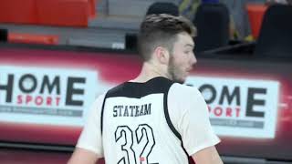 Taylor Statham 50 Points vs Mono Vampires Feb 17 2018 [upl. by Notselrahc]