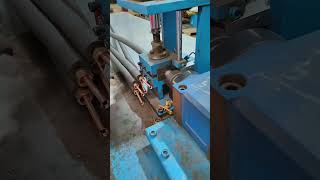 Air conditioning copper pipe expansion process Good tools and machinery make work easy [upl. by Suoiluj]