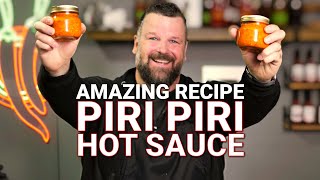 Piri Piri Hot Sauce Recipe  Step by Step [upl. by Bauske]