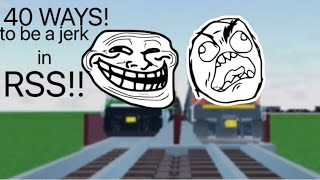 40 ways to be a jerk in RoScale Sandbox [upl. by Gabriell985]