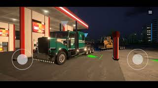 Universal Truck Simulator  Peterbilt 389 Driving 123 Miles [upl. by Herculie274]