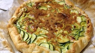 Torta Salata con Uova e Zucchine ricette con la pasta sfoglia [upl. by Odrude694]